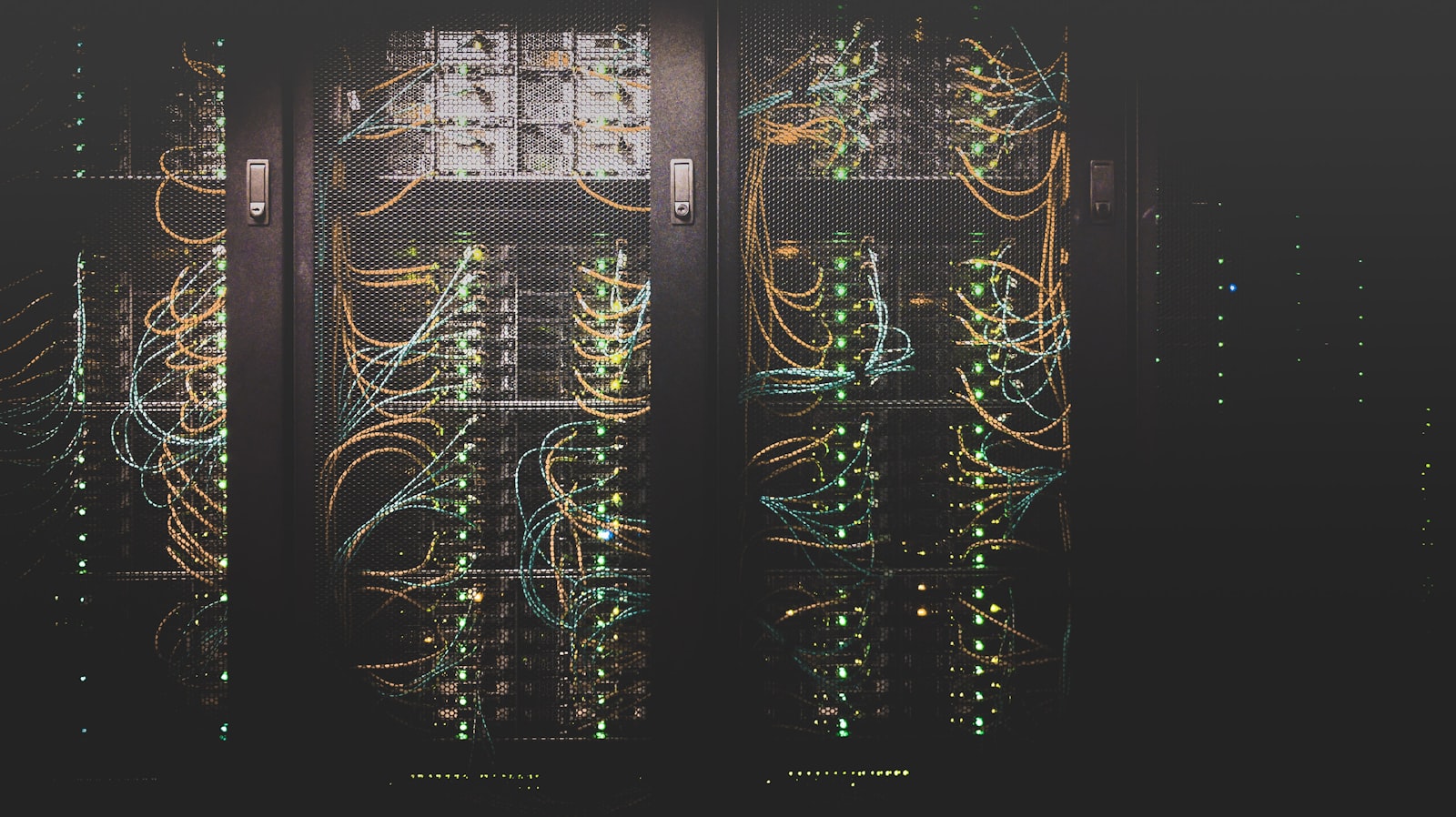 Racks of servers